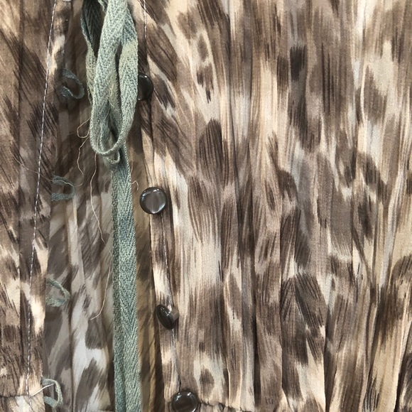 NWOT Free People Dreamtime Leopard Dress - Picture 9 of 10